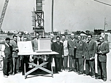 Inauguration h&ocirc;tel Mahraba 1952
Architecte : Georges Delarue